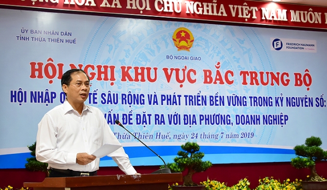 Hội nghị khu vực Bắc Trung bộ về hội nhập quốc tế và phát triển bền vững